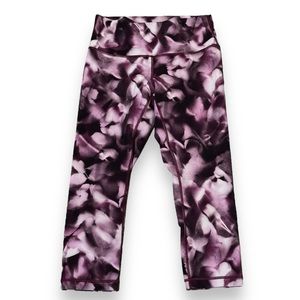 lululemon athletica Abstract Purple and Black Leggings